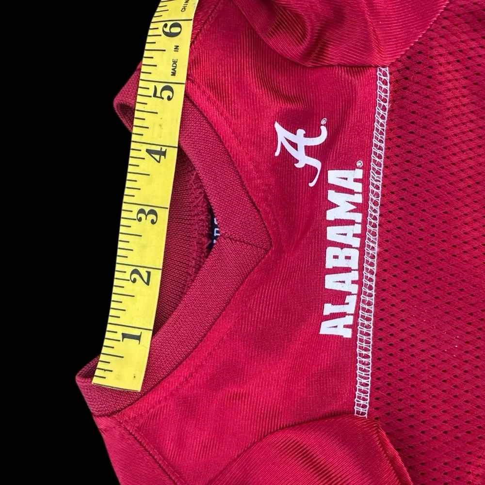 Pets First Alabama Crimson Tide Pet Dog Jersey 00 Red white size Medium